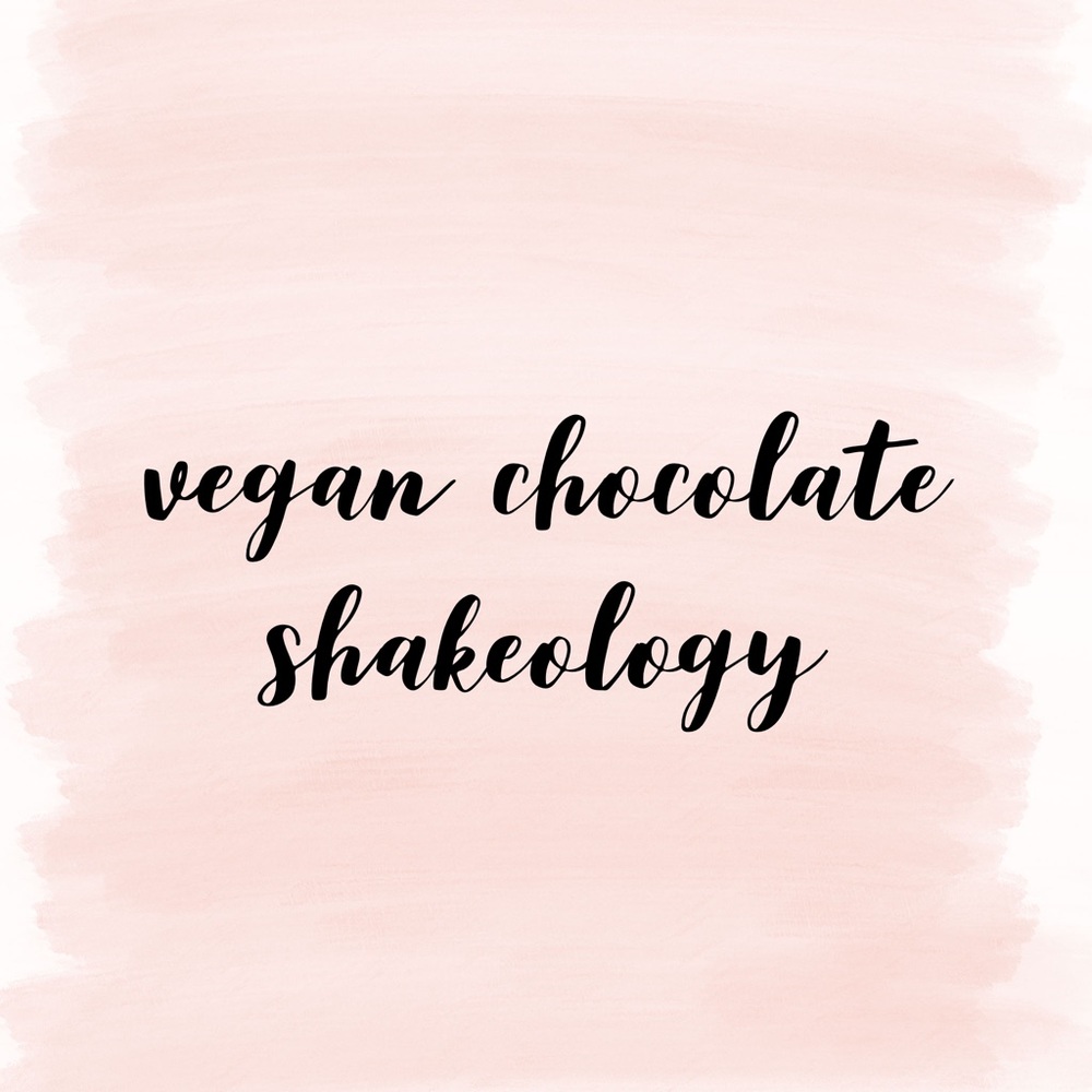 Vegan Chocolate Shakeo